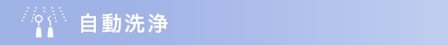 自動洗浄